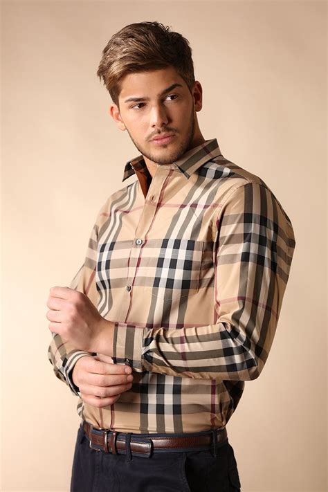 burberry blouse heren vintqueue|Burberry shirts for men.